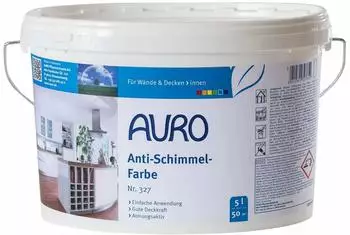 Auro Anti-Schimmel-Farbe 5 Liter (Nr. 327)