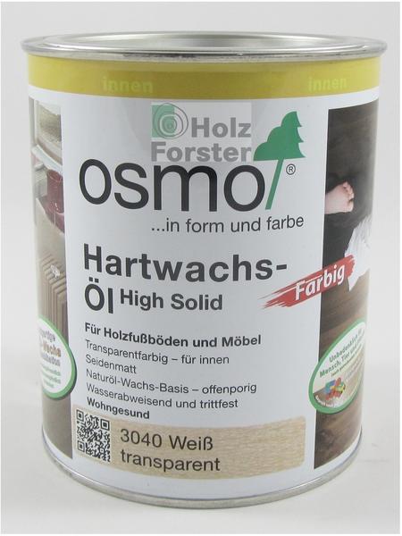 Osmo Hartwachs-Öl Farbig Weiß 3040 (0,75 l)