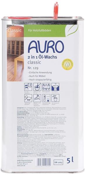 Auro Farben Auro 2 in 1 Öl-Wachs Classic 5 Liter (Nr. 129)