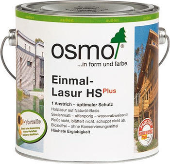 Osmo Einmal-Lasur HS Plus 2,5 l Fichte-Weiß