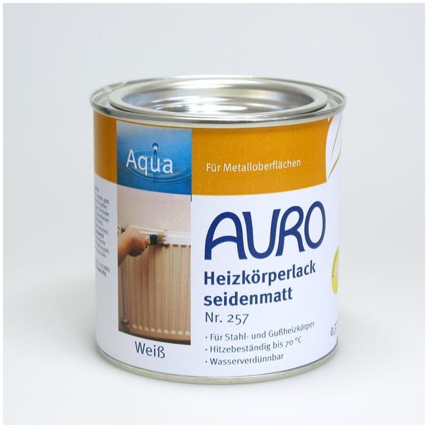 Auro Heizkörperlack seidenmatt 0,375 Liter (Nr. 257)