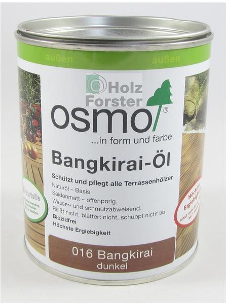 Osmo Bangkirai-Öl dunkel 0,75 Liter (016)