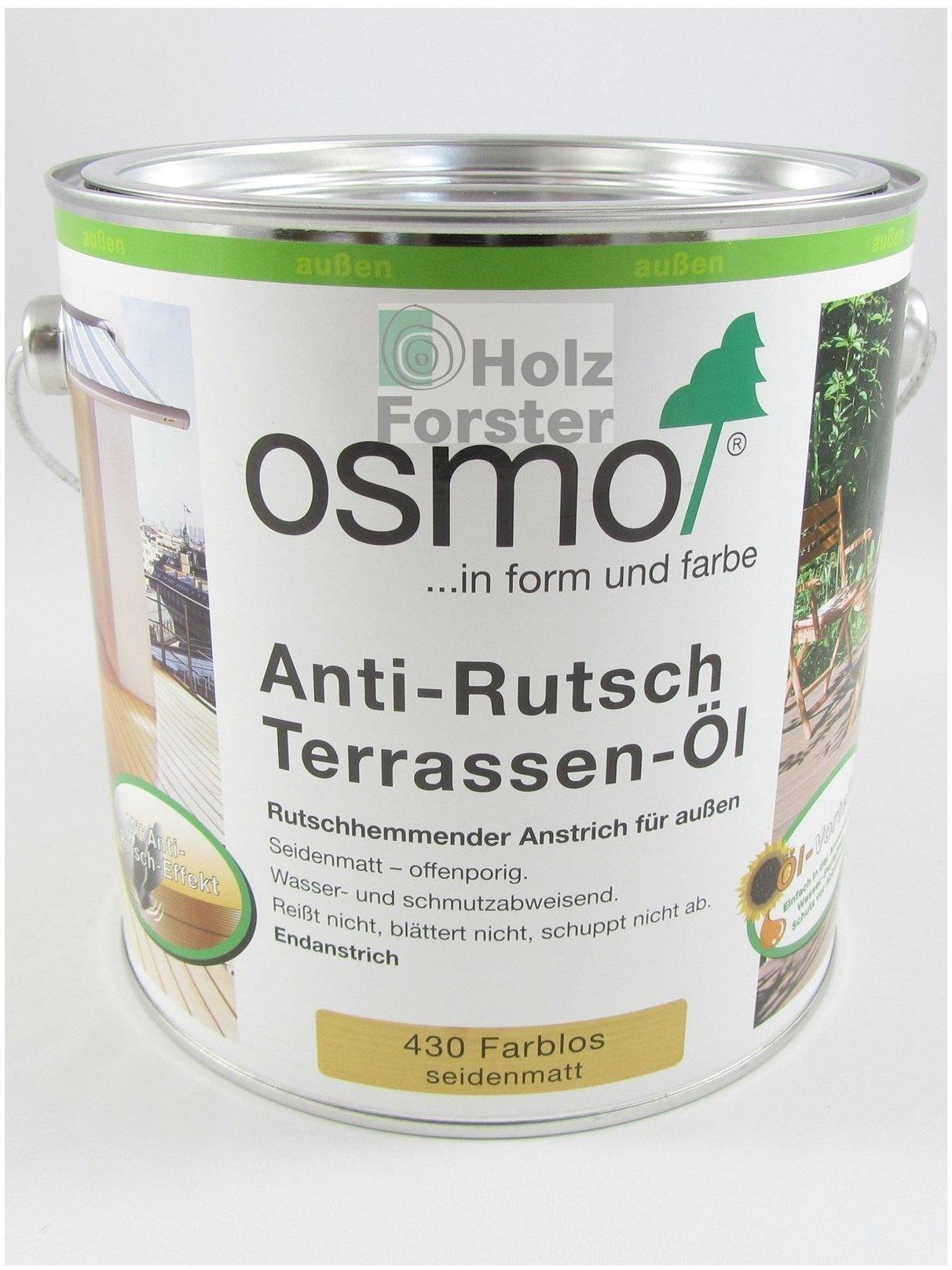 Osmo Anti-Rutsch Terrassen-Öl 2,5 Liter (430) Test TOP Angebote ab 70,50 €  (Februar 2023)