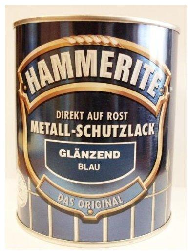 Hammerite Metall-Schutzlack glänzend 750 ml blau