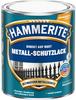 Hammerite 5134931, HAMMERITE Metallschutz-Lack Matt Schwarz 250ml - 5134931