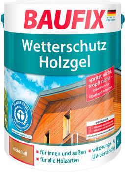 Baufix Wetterschutz-Holzgel Eiche Hell 5 Liter