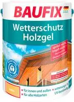 Baufix Wetterschutz-holzgel Kiefer Seidengl&auml;nzend, 5 Liter, Holzlasur