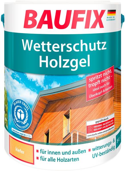 Baufix GmbH Baufix Wetterschutz-Holzgel 5 l kiefer
