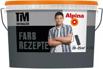 Alpina Farben Farbrezepte 2,5 l Dunkle Eleganz