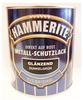 HAMMERITE Metall Schutzlack GL 750 ml dunkelgrün - 3 Stück, Grundpreis: &euro;