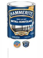 Hammerite Metallschutzlack Gl&auml;nzend, 3in1- Rostschutz, Wei&szlig;, 750 Ml