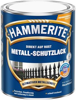 Hammerite Metall-Schutzlack glänzend 2,5 l weiß