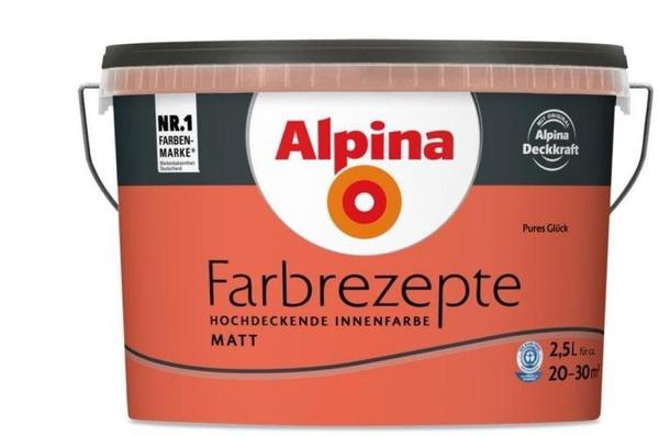 Alpina Farbrezepte 2,5 l Pures Glück