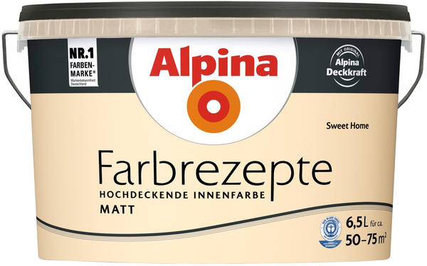 Alpina Farben Farbrezepte 6,5 l Sweet Home