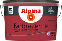 Alpina Farbrezepte Innenfarbe &ndash; Flammendes Herz matt &ndash; Wandfarben f&uuml;r