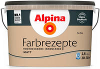 Alpina Farbrezepte Innenfarbe &ndash; Tea Time matt &ndash; Wandfarben f&uuml;r einzigartige