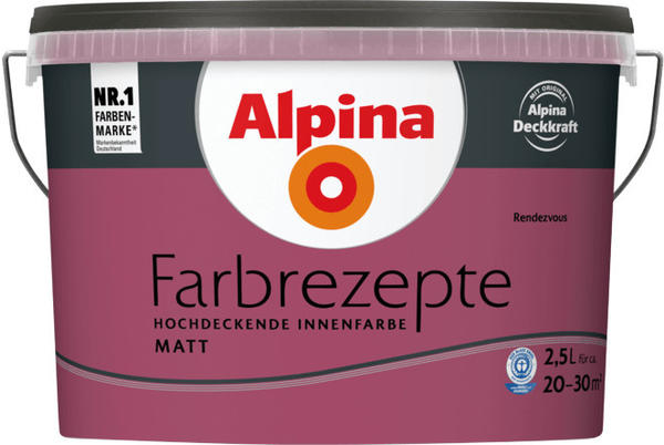 Alpina Farbrezepte 2,5 l Rendezvous