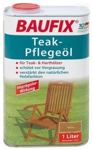 Baufix GmbH Baufix Teak-Pflegeöl farblos 1 Liter