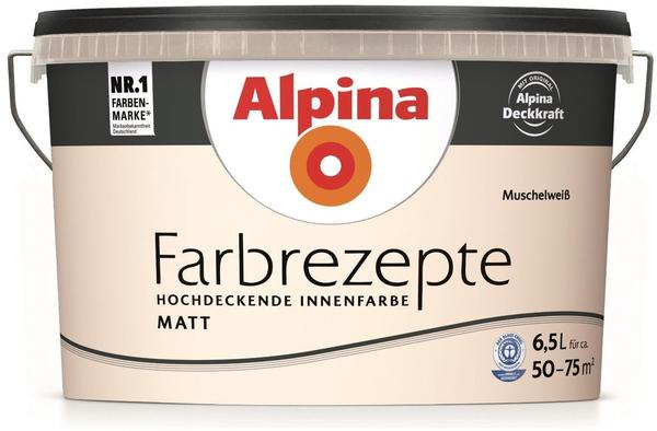 Alpina Farben Alpina Farbrezepte 6,5 l Muschelweiß Test TOP Angebote ab  45,50 € (Oktober 2023)