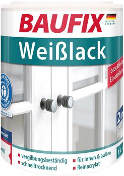 Baufix GmbH Baufix Weisslack seidenmatt 1 l