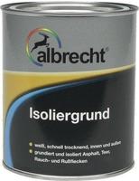 Albrecht - Isoliergrund 750 Ml Wei&szlig; Matt Grundierung Sperrgrund Innen Au&szlig;en