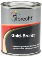 Albrecht - Gold-bronze 125 Ml Gold Lack Goldlack Effektlack Buntlack Innen