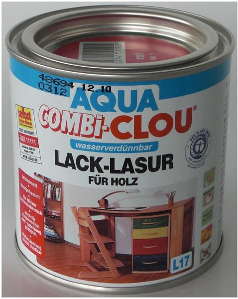 CLOU AQUA COMBI Lack-Lasur 375 ml rot