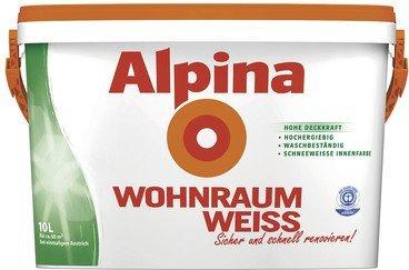 Alpina Wohnraumweiss 5 Liter
