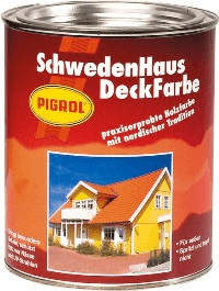 PIGROL SchwedenHausDeckFarbe 2,5 l (verschiedene Farben)