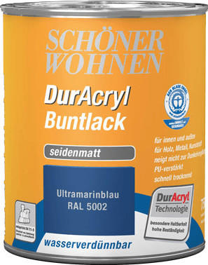 Schöner Wohnen DurAcryl Buntlack seidenmatt 375 ml