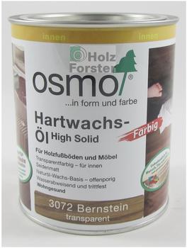 Osmo Hartwachs-Öl Farbig Bernstein 3072 (0,75 l)