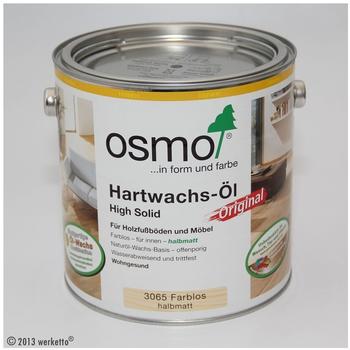 Osmo Hartwachs-Öl Original 10 l farblos halbmatt