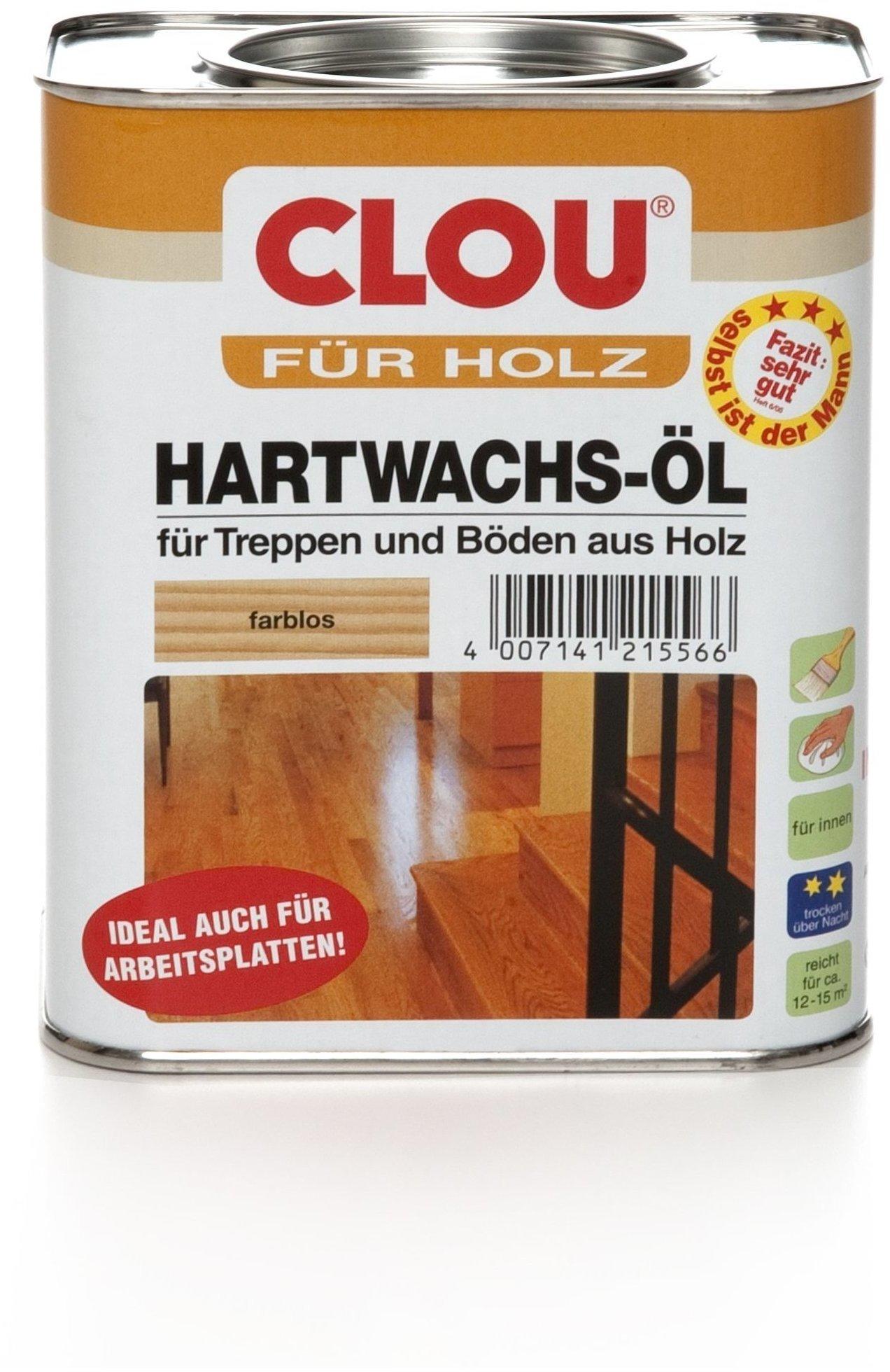 Clou Hartwachs-Öl 750 ml Test Testbericht.de-Note: 10/100 vom (März 2023)