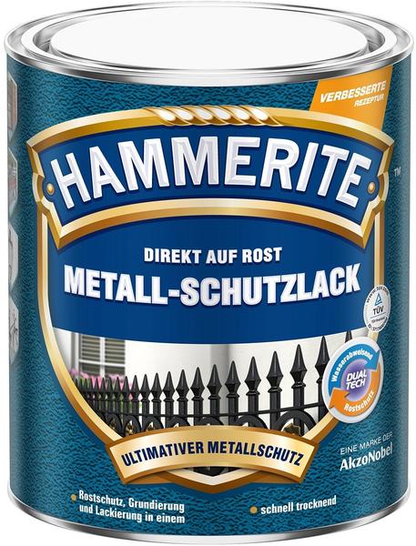 Hammerite Metall-Schutzlack Struktur-Effekt, schwarz (250 ml)