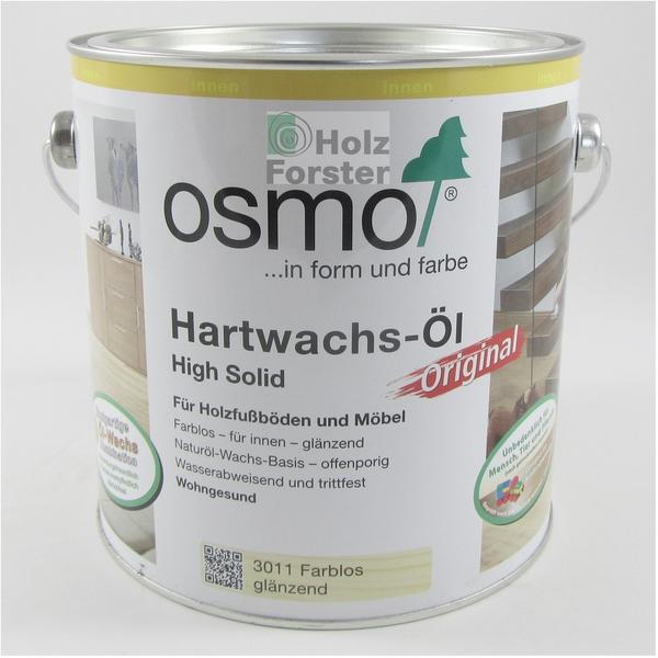 Osmo Hartwachs-Öl Original 2,5 l farblos glänzend