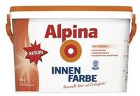 Alpina Innenfarbe, universelle Wandfarbe, 10 Liter, wei&szlig;, matt