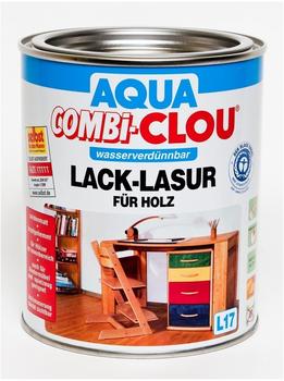 CLOU AQUA COMBI Lack-Lasur 750 ml Dunkelnussbraun