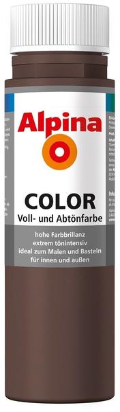 Alpina Farben COLOR Voll- und Abtönfarbe Choco Brown 250 ml