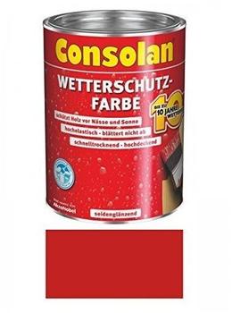 Consolan Wetterschutz-Farbe 2,5 l rot