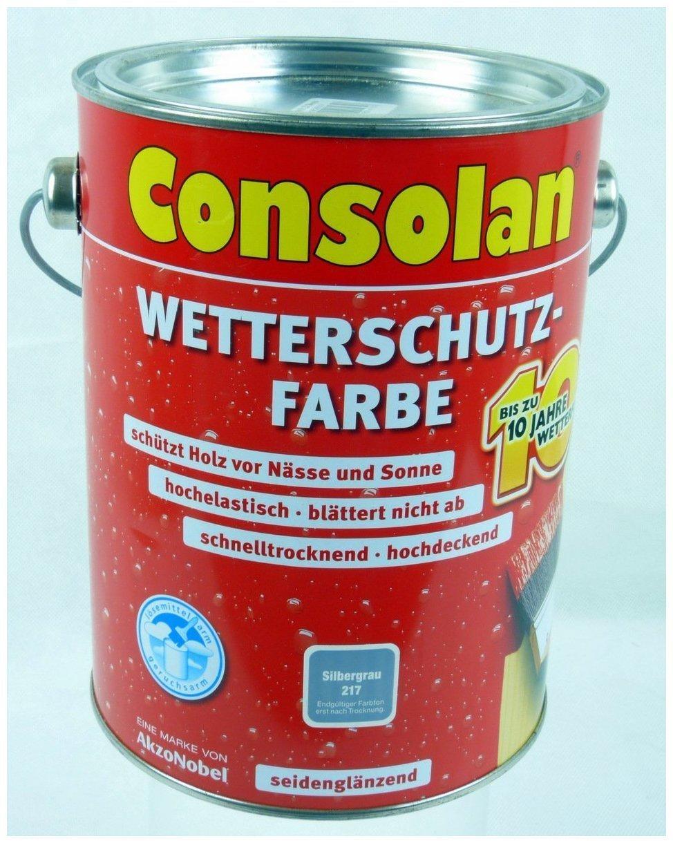 Consolan Wetterschutzfarbe Anthrazit - TEST Und Erf Produktbild-Vorschau 2
