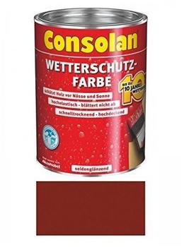 Consolan Wetterschutz-Farbe 2,5 l schwedenrot
