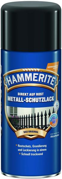 Hammerite Metall-Schutzlack glänzend 400 ml Sprühdose schwarz