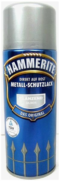 Hammerite Metall-Schutzlack glänzend 400 ml Sprühdose silber
