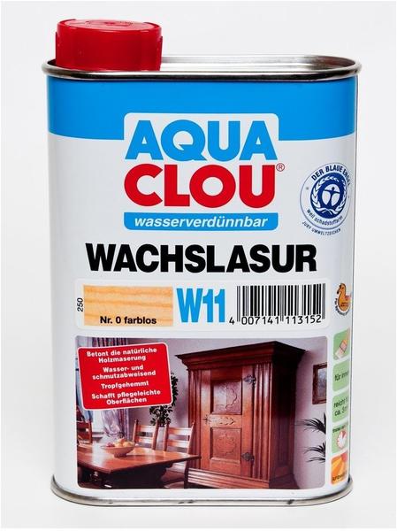 Clouth Lackfabrik AQUA CLOU Wachslasur farblos 0,25 l