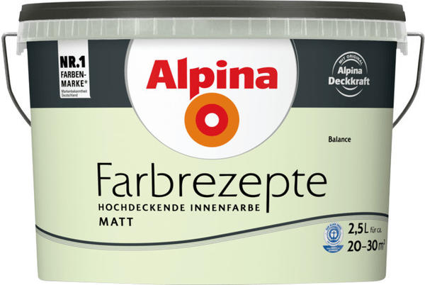 Alpina Farben Alpina Farbrezepte 2,5 l Balance