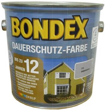 Bondex Dauerschutz-Farbe 2,5 l silbergrau