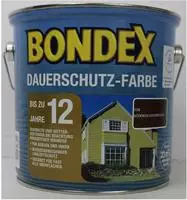Dauerschutz-holzfarbe 2,5 L, Taubenblau Holzschutzfarbe Holzschutz - Bondex
