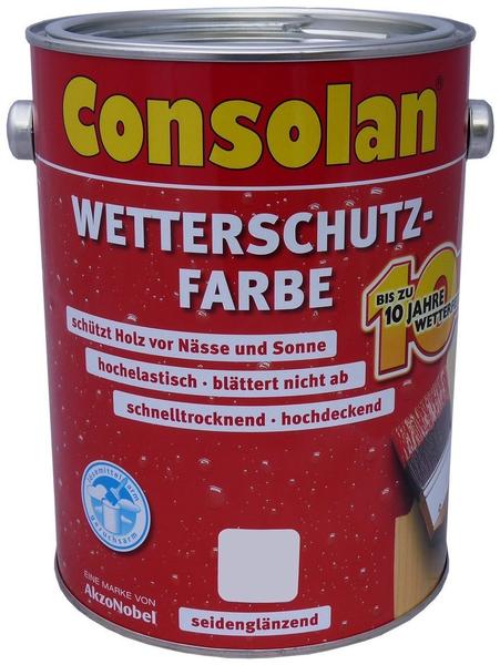 Consolan Wetterschutz-Farbe 0,75 l silbergrau