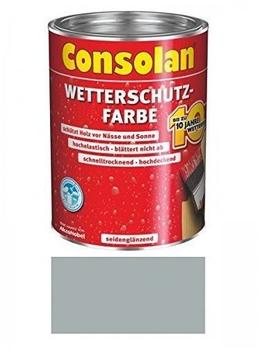 Consolan Wetterschutz-Farbe 0,75 l grau