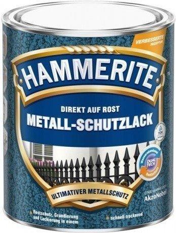 Hammerite Metall-Schutzlack Hammerschlag 250 ml silbergrau